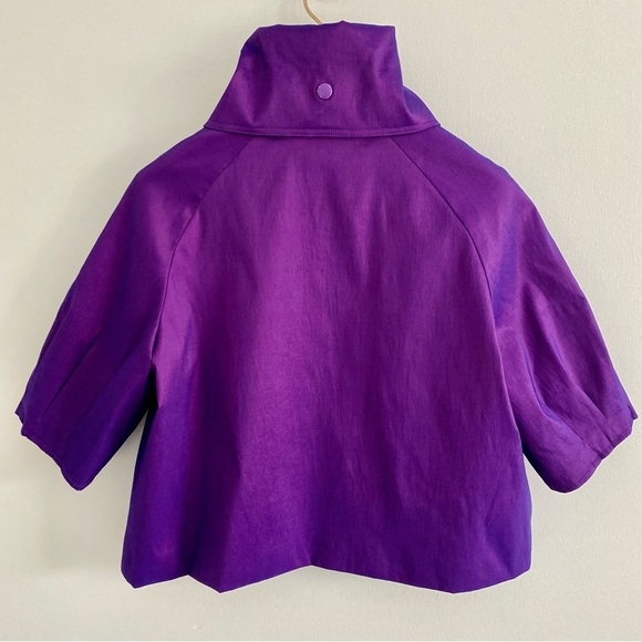 Samuel Dong Purple Iridescent Jacket Size Medium - Picture 2 of 6